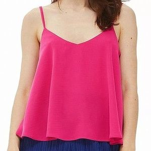 TOPSHOP Fuschia cami tank top